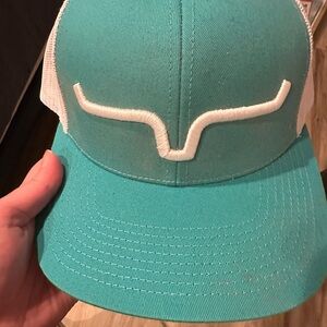 Kimes Ranch Aqua and White Cap